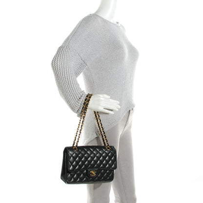 Chanel Caviar Quilted Medium Double Flap Black 2 of 8