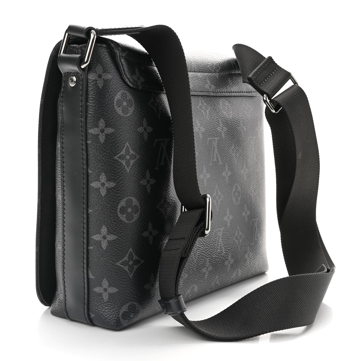 Louis Vuitton Monogram Eclipse District PM Black 3 of 12