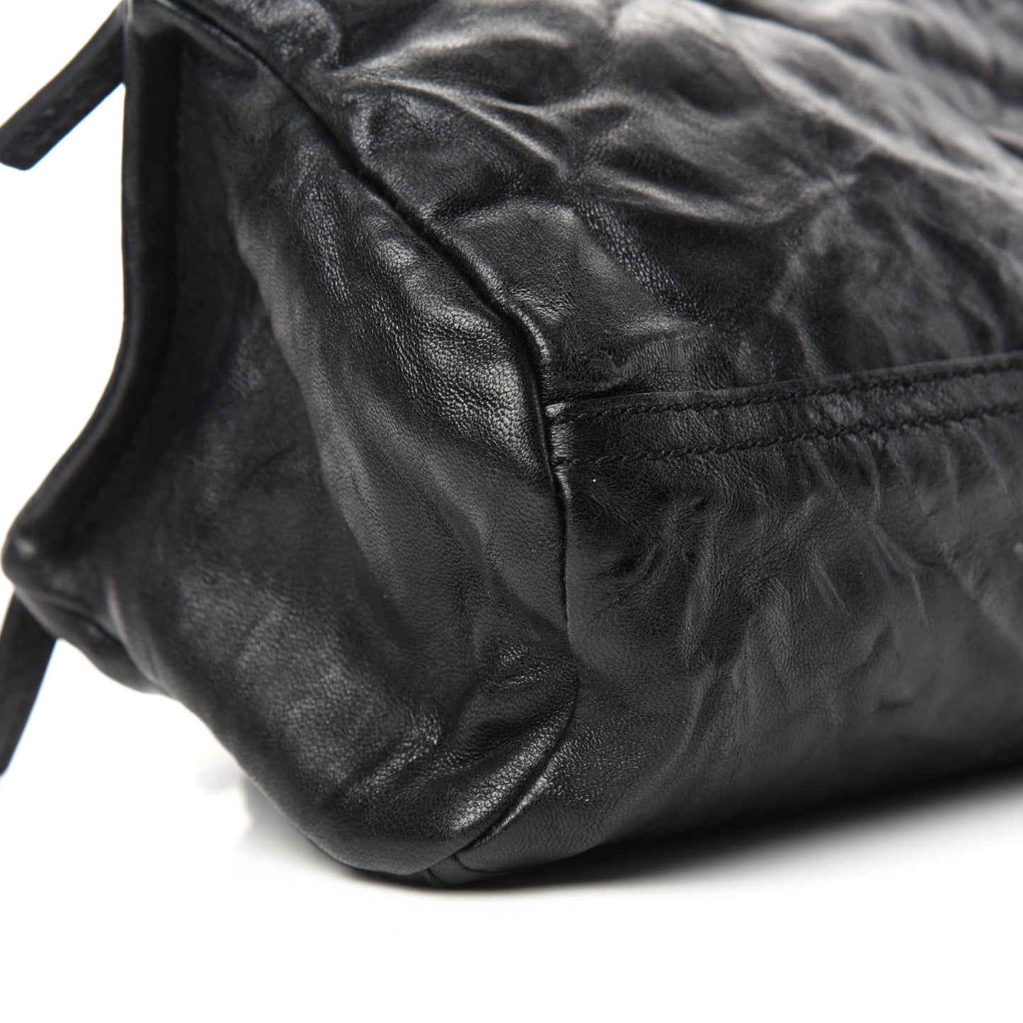 Tumbled Sheepskin Mini Pandora Black