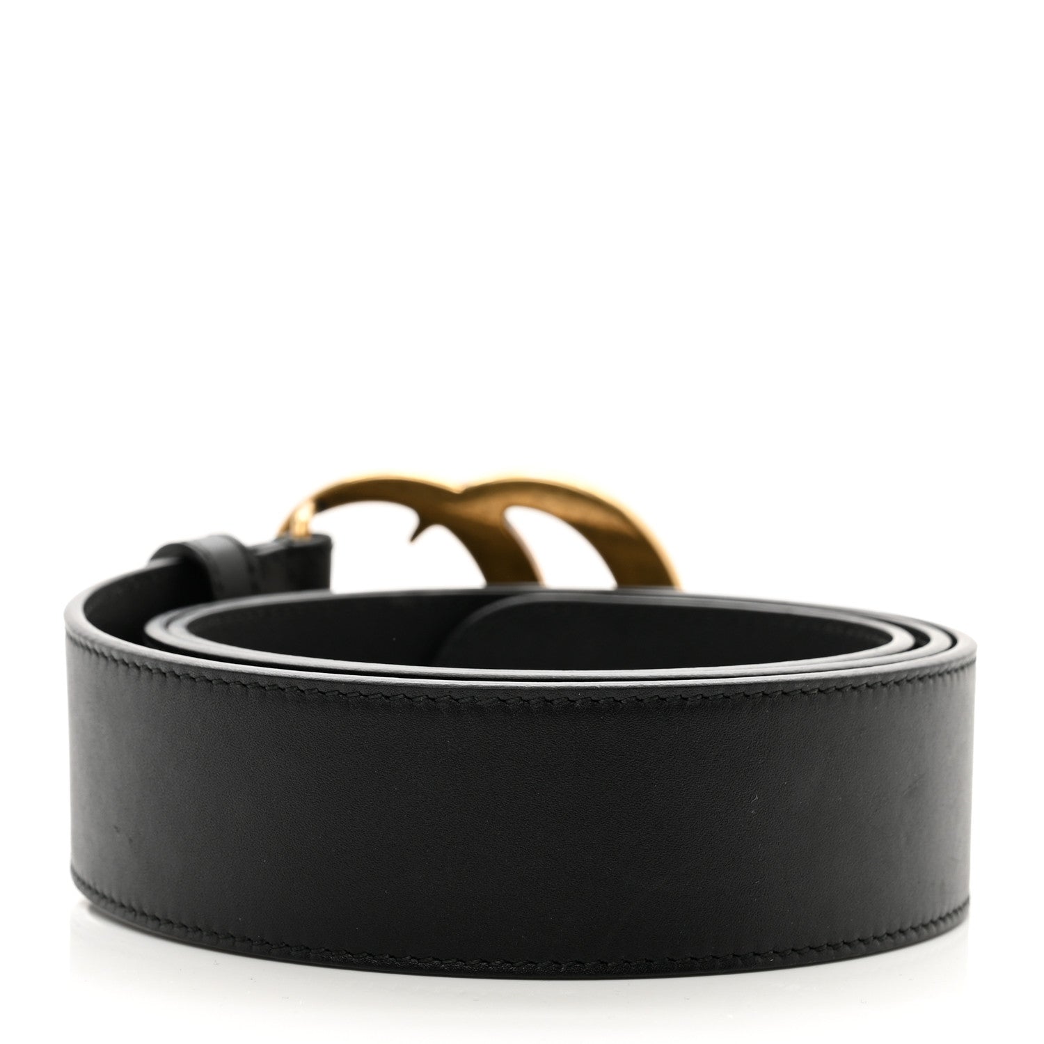 Gucci Calfskin Double G 40mm Belt 95 38 Black 2 of 5