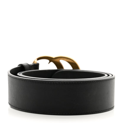 Gucci Calfskin Double G 40mm Belt 95 38 Black 2 of 5