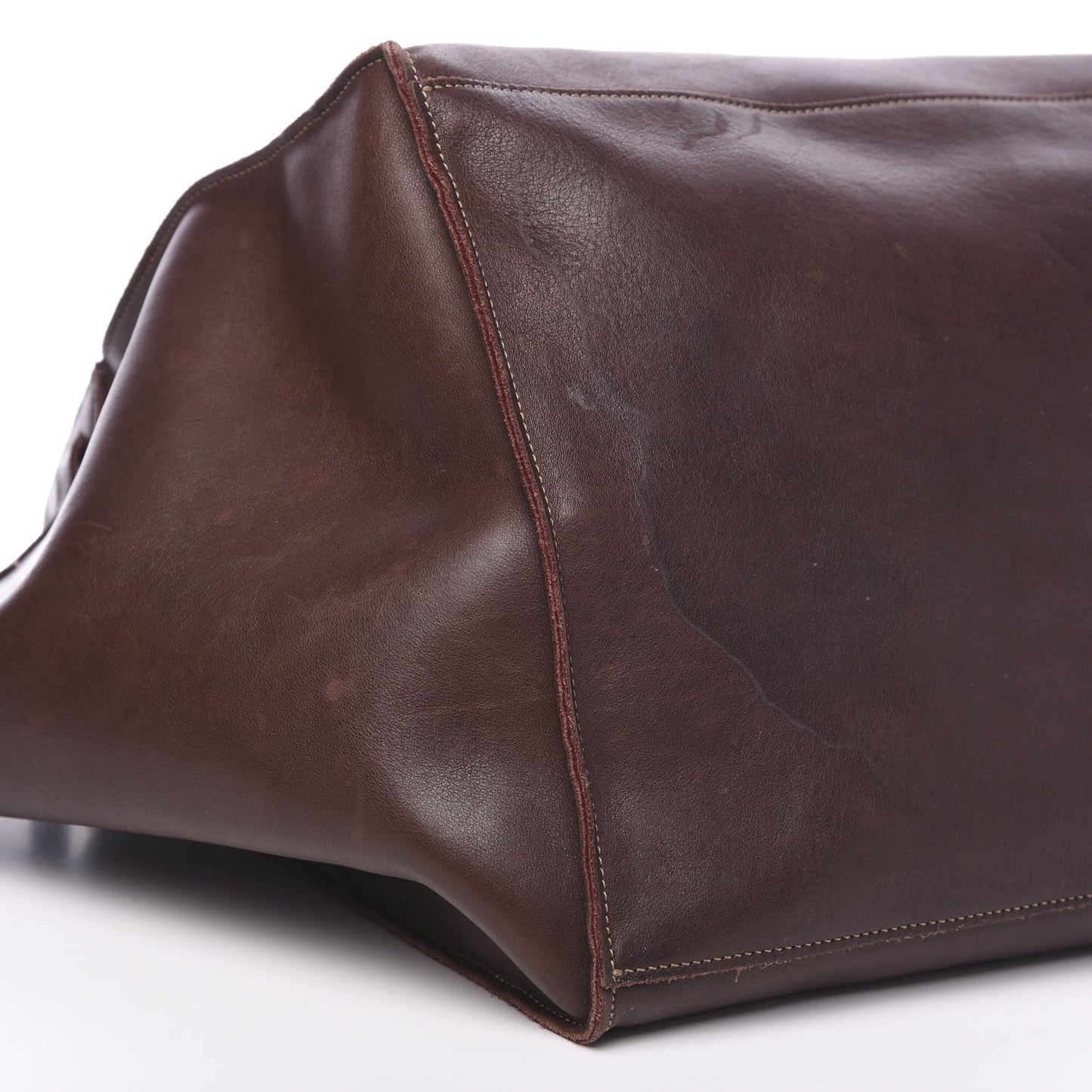 Supple Calfskin Medium Big Bag Brown