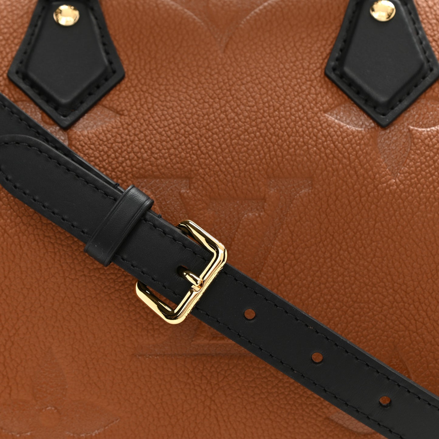 Empreinte Monogram Giant Wild At Heart Speedy Bandouliere 25 Caramel