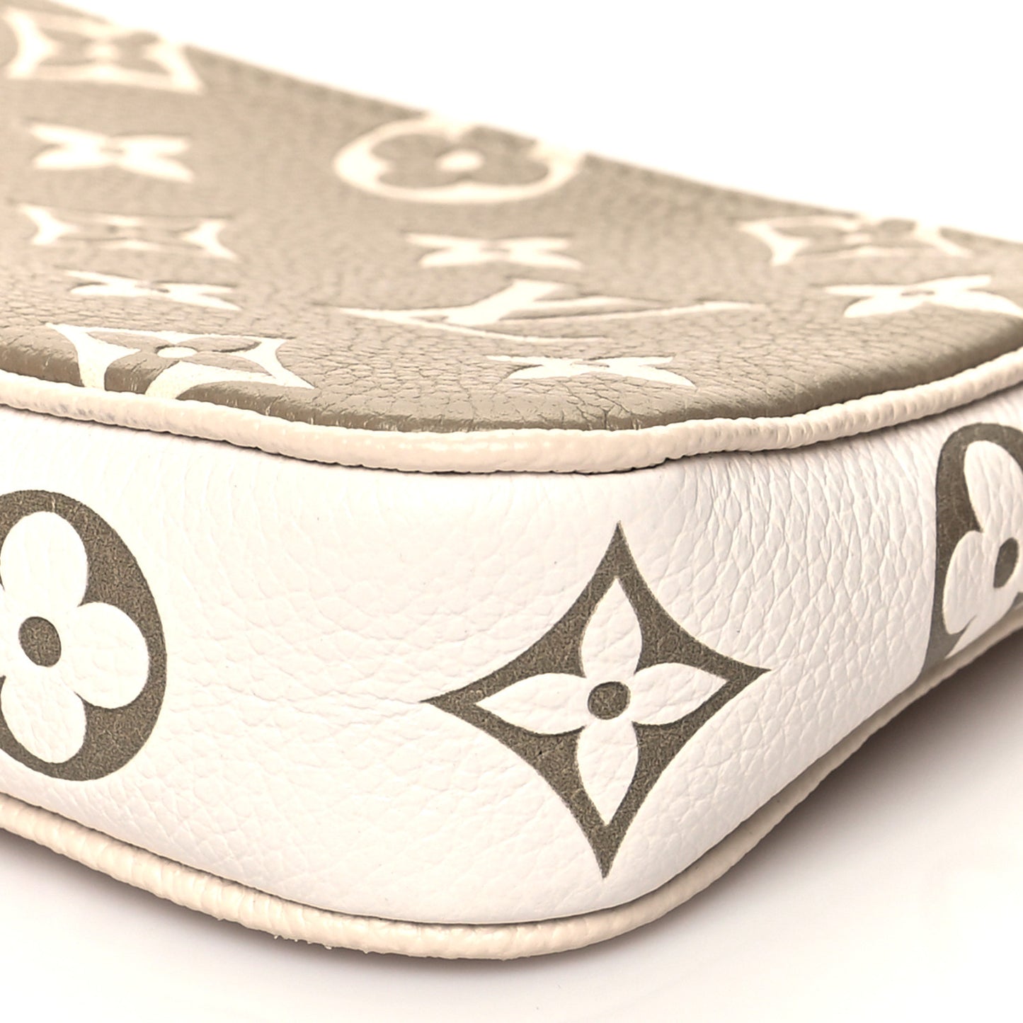 Empreinte Spring in the City Mini Pochette Accessories Kaki Beige Cream