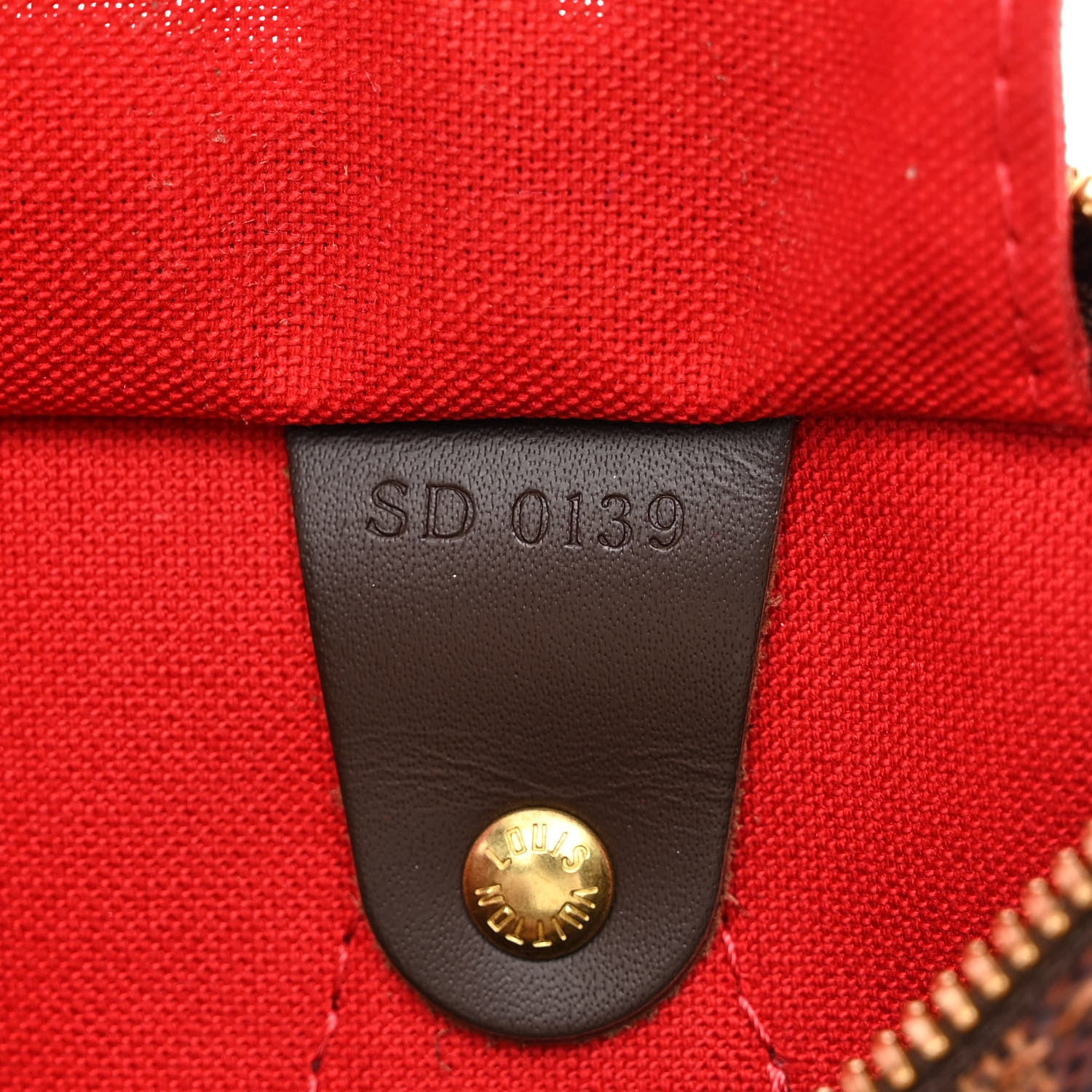 Louis Vuitton Damier Ebene Speedy Bandouliere 25 7 of 10