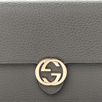 Gucci Dollar Calfskin Interlocking G Chain Wallet Loess 8 of 11