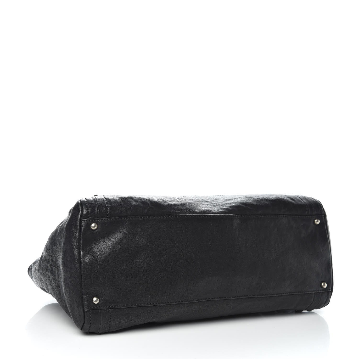 Chanel Calfskin East West Modern Chain Tote Black 4 of 10