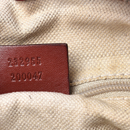 Gucci Monogram Medium Sukey Hobo Brown 6 of 17