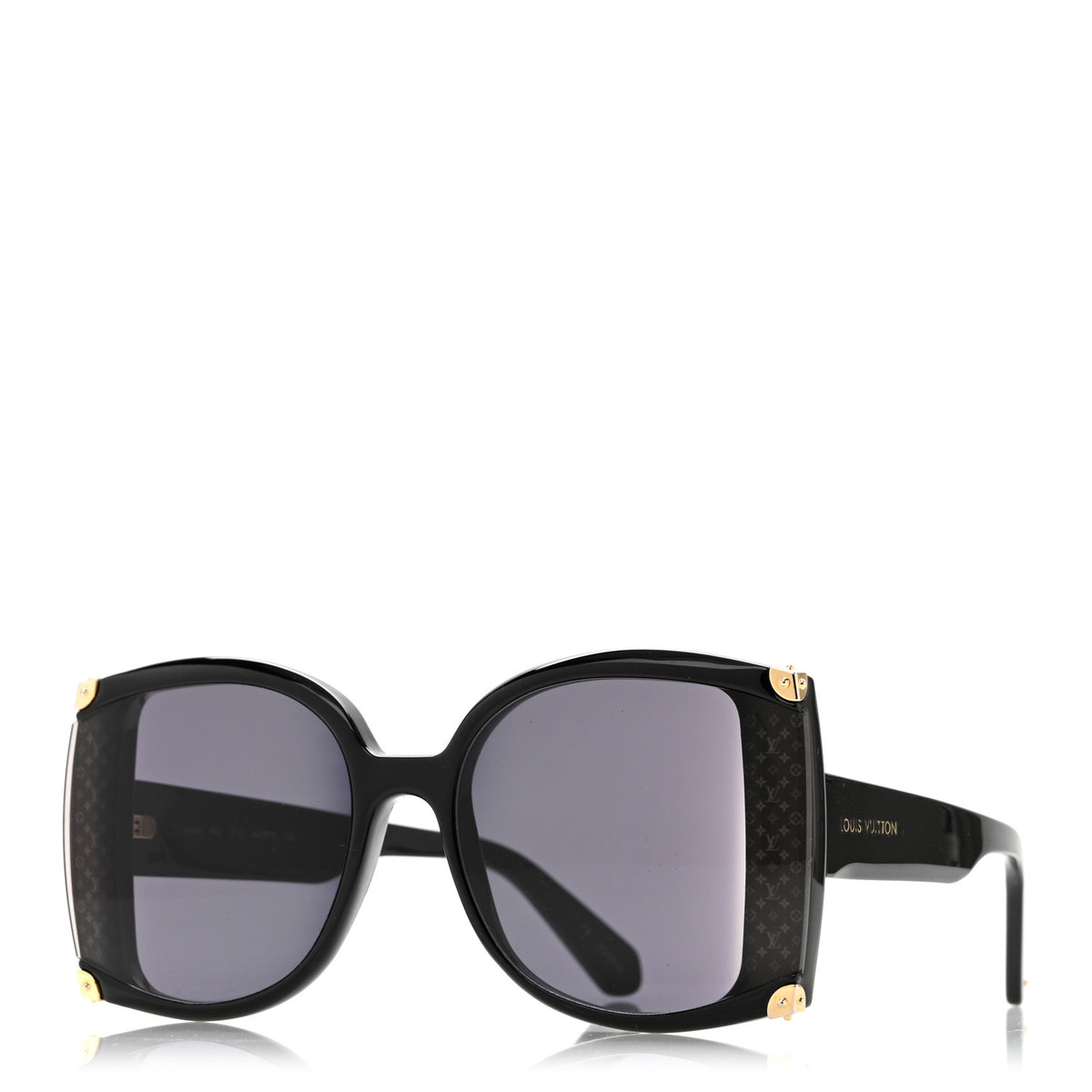 Louis Vuitton Acetate Nylon In The Mood For Love Sunglasses Z1294W Black 1 of 7