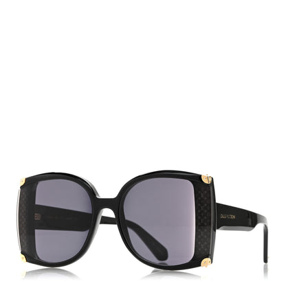 Louis Vuitton Acetate Nylon In The Mood For Love Sunglasses Z1294W Black 1 of 7