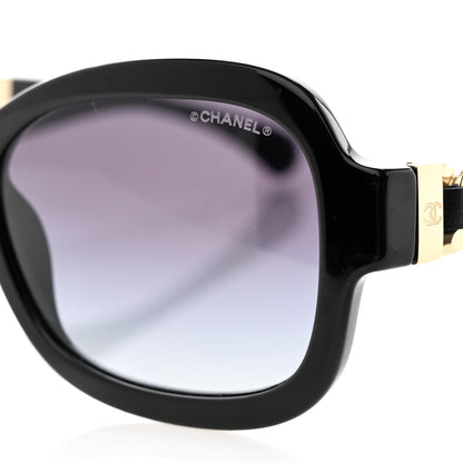 Chanel Acetate Chain Sunglasses 5465-Q Black 7 of 7