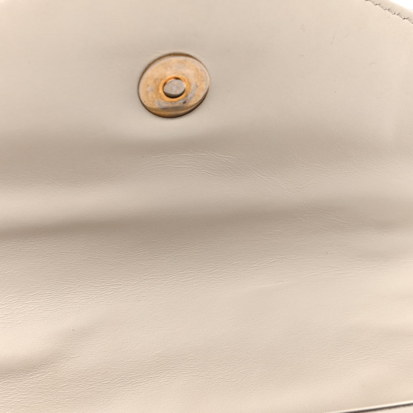 Nappa Pearl Studded Mini Queen Margaret Broadway Shoulder Bag Mystic White