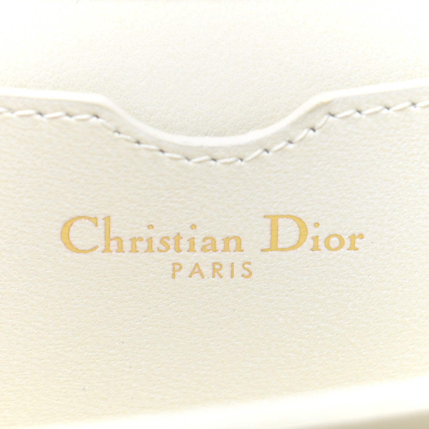 Christian Dior Lambskin Embroidered Le Soleil Tarot Pouch Clutch Latte 6 of 9
