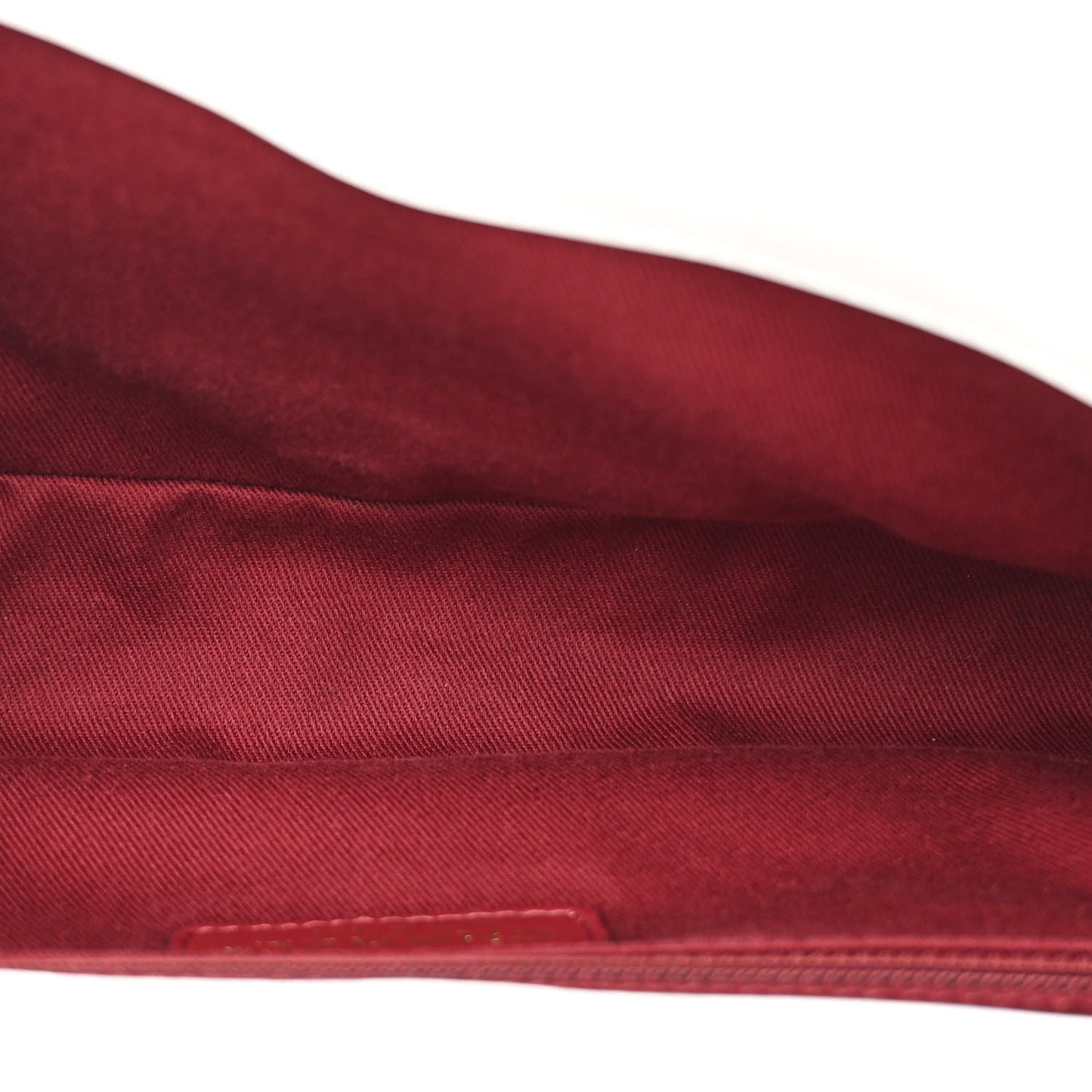 Aged Calfskin Quilted Medium Pondichery Flap White