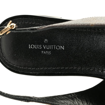 Louis Vuitton Patent Monogram Cherie Slingback Ballerina Flats 36.5 7 of 9