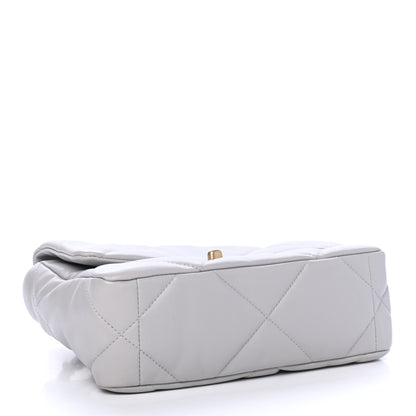 Chanel Lambskin Quilted Medium Chanel 19 Flap Grey 1 of 4