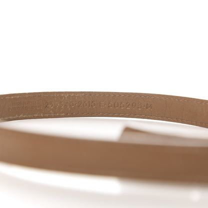 Balenciaga Agneau Giant Silver Hardware Triple Tour M Bracelet Marron Cannelle 6 of 8