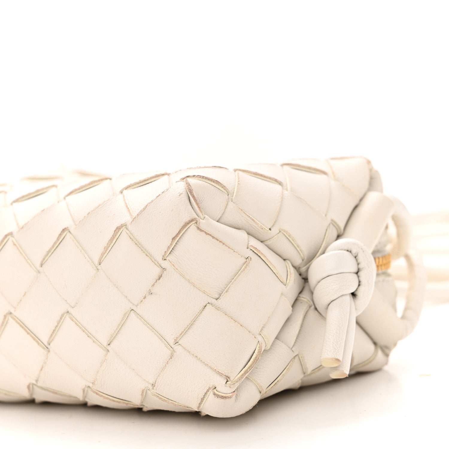Bottega Veneta Nappa Intrecciato Candy Loop Camera Bag White 9 of 9