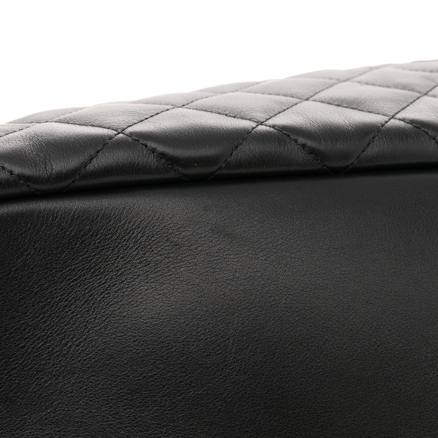 Saint Laurent Calfskin Quilted ES Giant Travel Bag Black 12 of 12