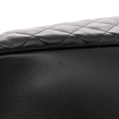 Saint Laurent Calfskin Quilted ES Giant Travel Bag Black 12 of 12