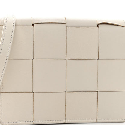 Bottega Veneta Lambskin Maxi Intrecciato Mini Cassette Crossbody Bag Plaster 7 of 12