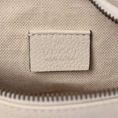 Gucci Grained Calfskin Small Logo Belt Bag White 6 of 7
