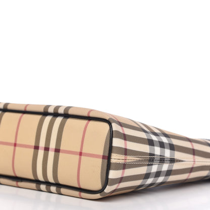 Burberry Prorsum House Check Shoulder Bag Black 7 of 10