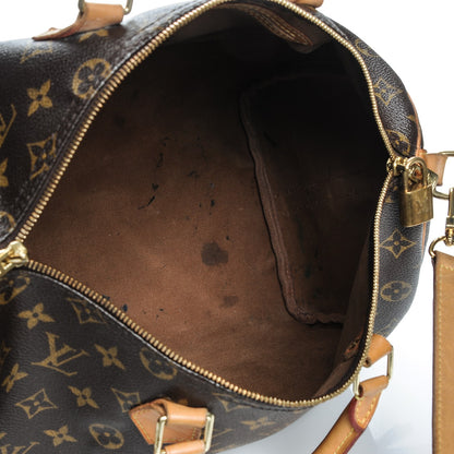 Louis Vuitton Monogram Speedy Bandouliere 35 5 of 15
