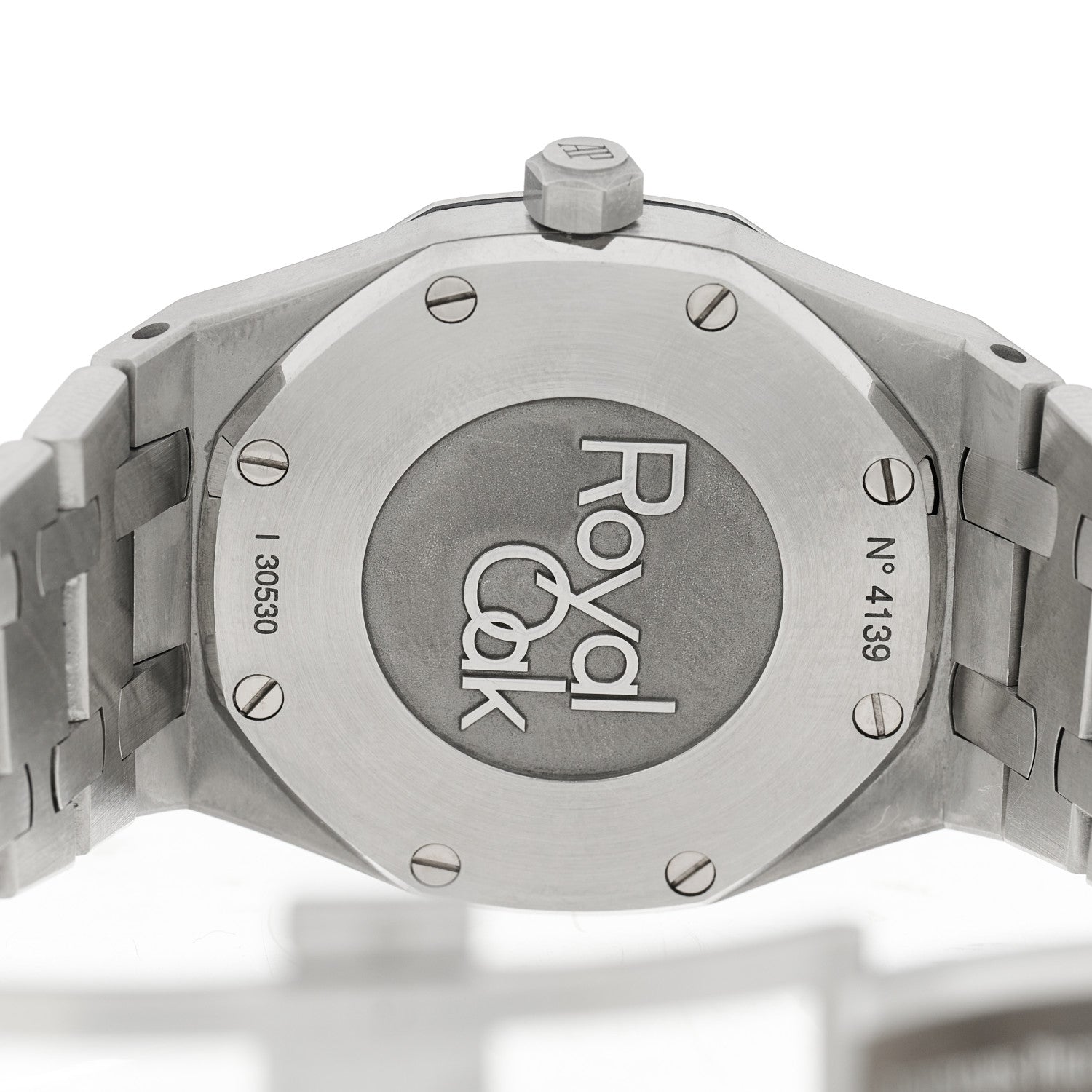 Audemars Piguet Stainless Steel Diamond 33mm Royal Oak Quartz Watch White 67651ST.ZZ.D011CR.01 4 of 4
