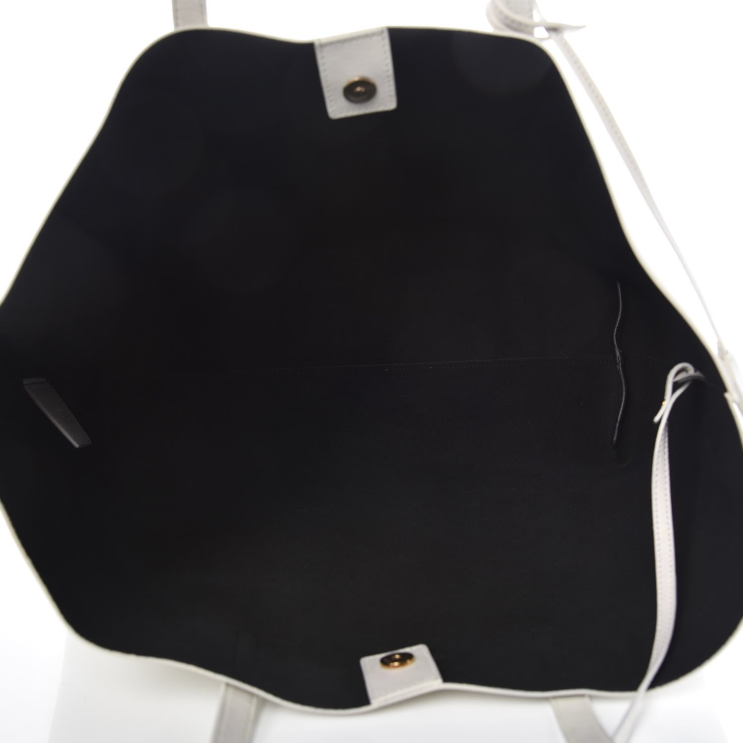 Saint Laurent Calfskin Large Shopping Tote Porcellana 5 of 15