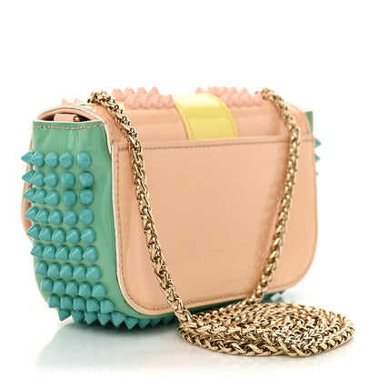 Christian Louboutin Patent Spiked Sweety Charity Crossbody Bag Multicolor 3 of 13