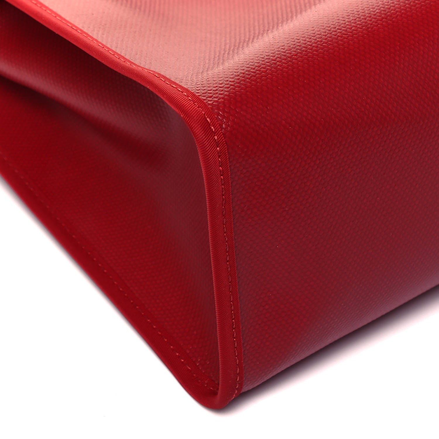 Hermes Toile H Berline Vache Hunter Herbag Zip PM 31 Rouge Piment Ecru 6 of 7
