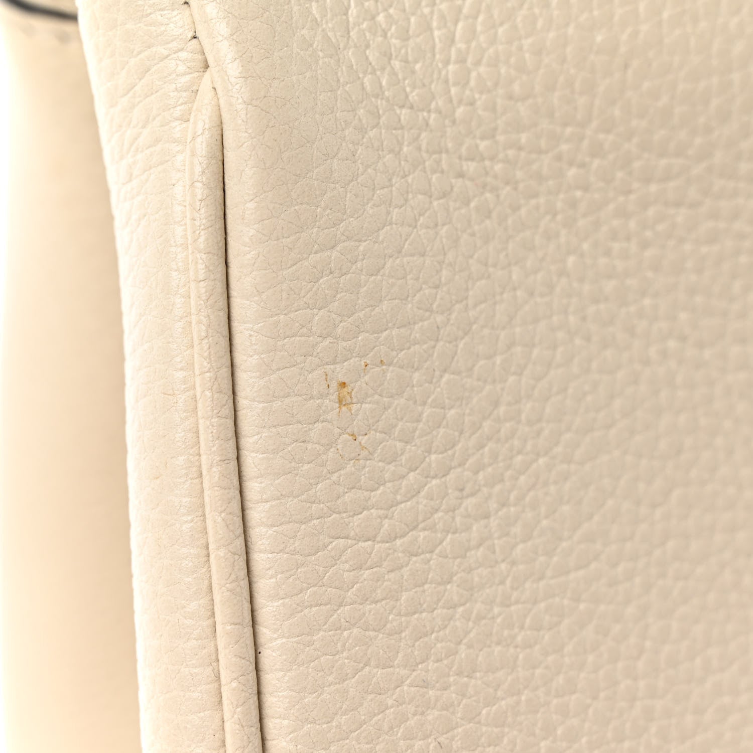 Gucci Grainy Calfskin Medium Zumi Top Handle Bag Mystic White 12 of 12
