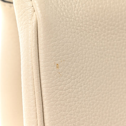 Gucci Grainy Calfskin Medium Zumi Top Handle Bag Mystic White 12 of 12