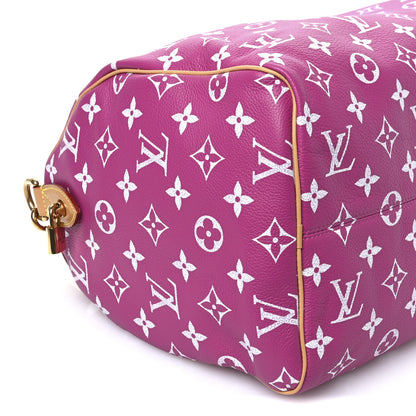Louis Vuitton Calfskin Monogram Speedy P9 Bandouliere 40 Agate 19 of 21