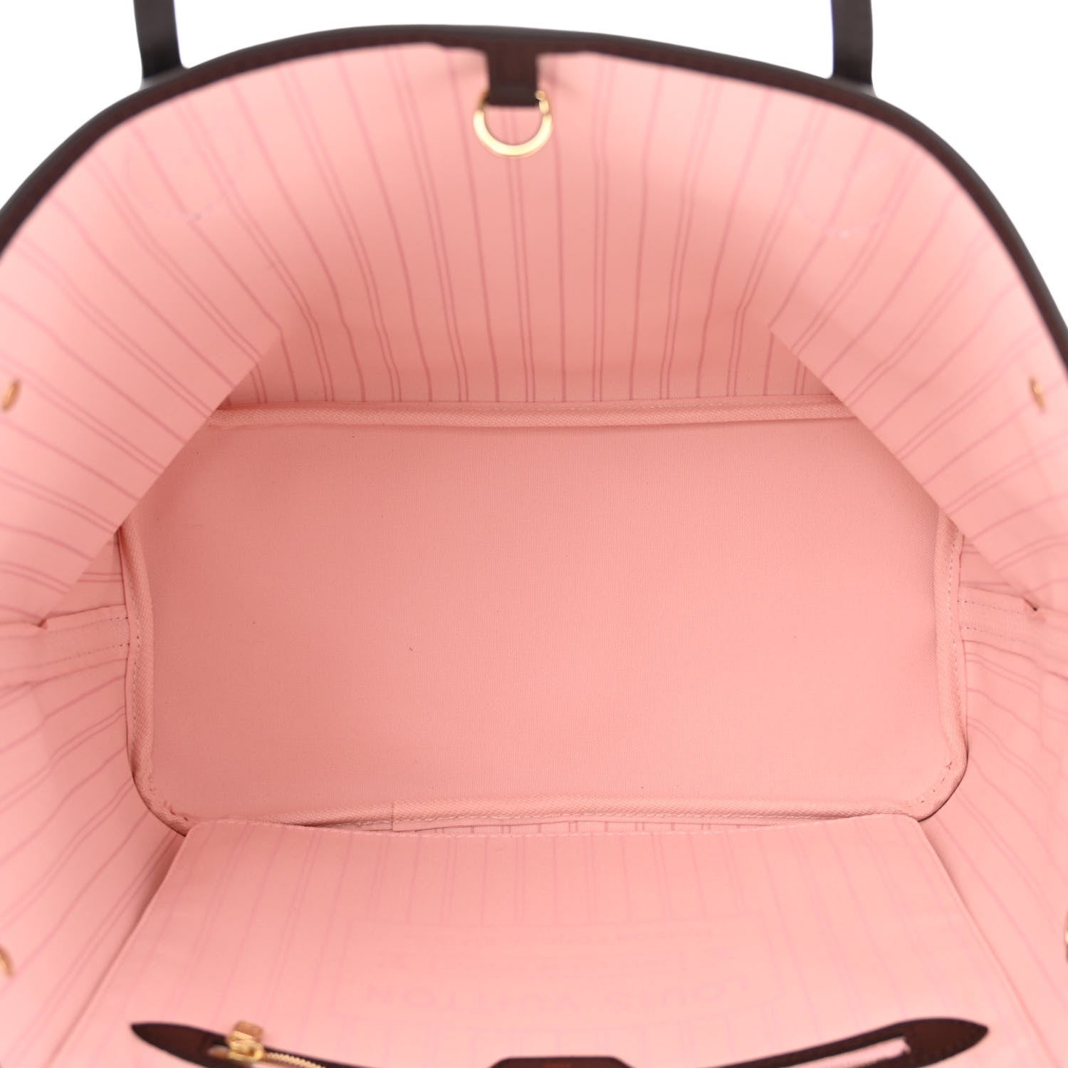 Louis Vuitton Damier Ebene Neo Neverfull MM Rose Ballerine 5 of 10