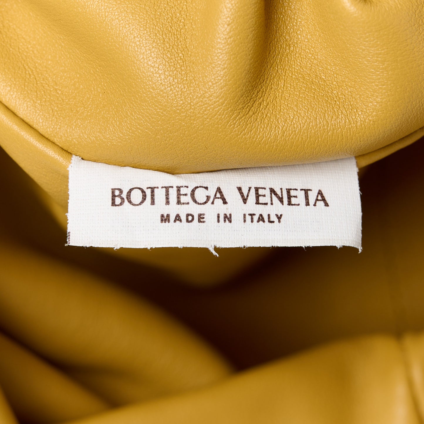 Butter Calfskin The Mini Pouch Butterscotch