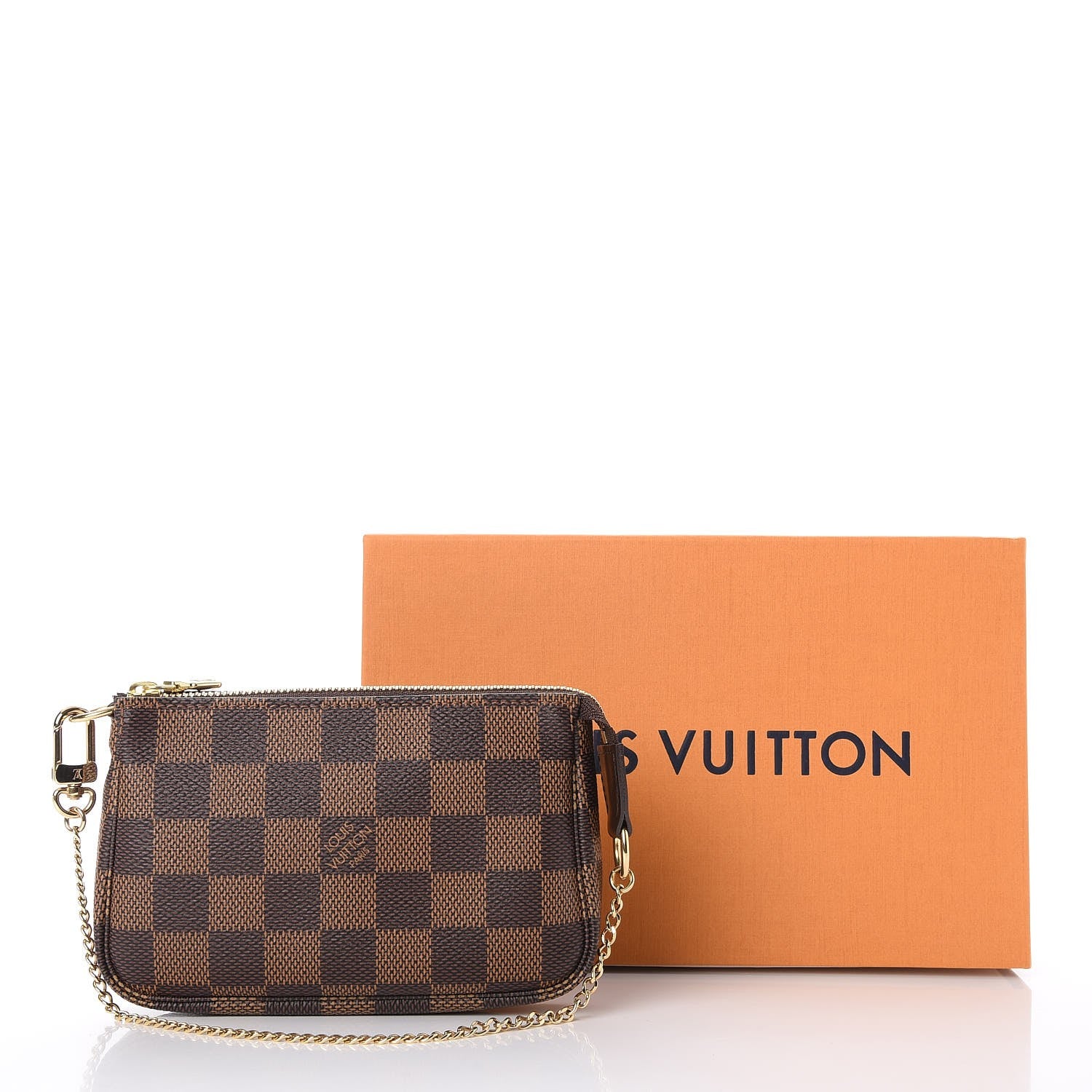 Louis Vuitton Damier Ebene Mini Pochette Accessories 8 of 8