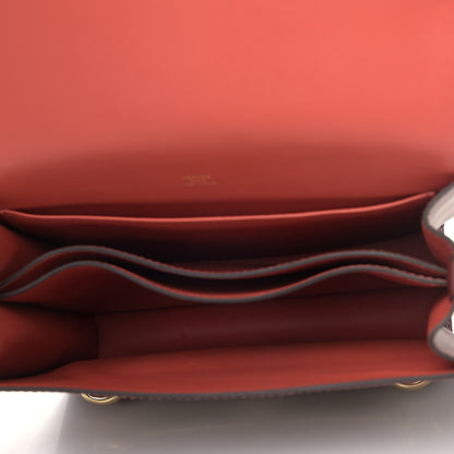 Hermes Veau Doblis Sombrero Evercolor Sac Roulis 23 Fauve Rouge H Sanguine 4 of 4