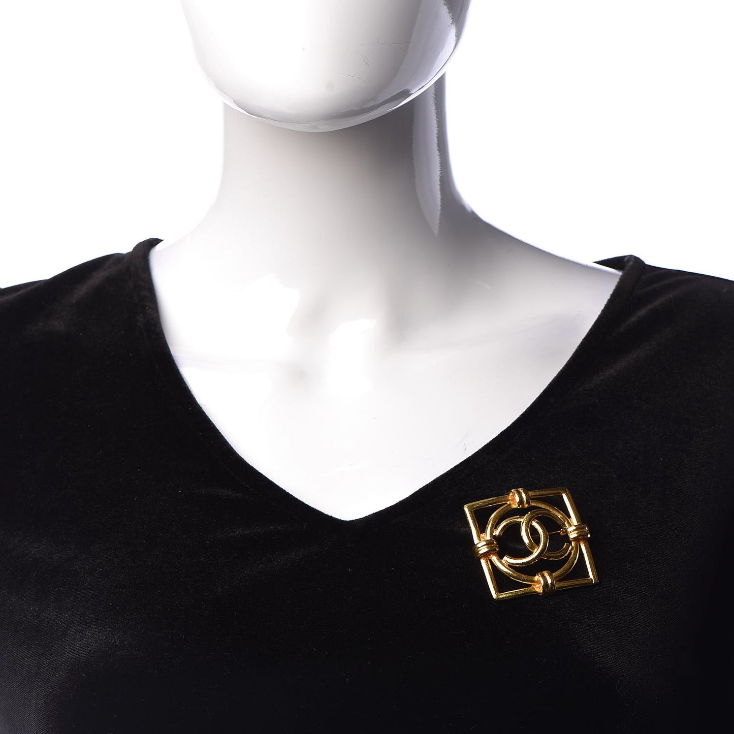 CC Brooch Gold