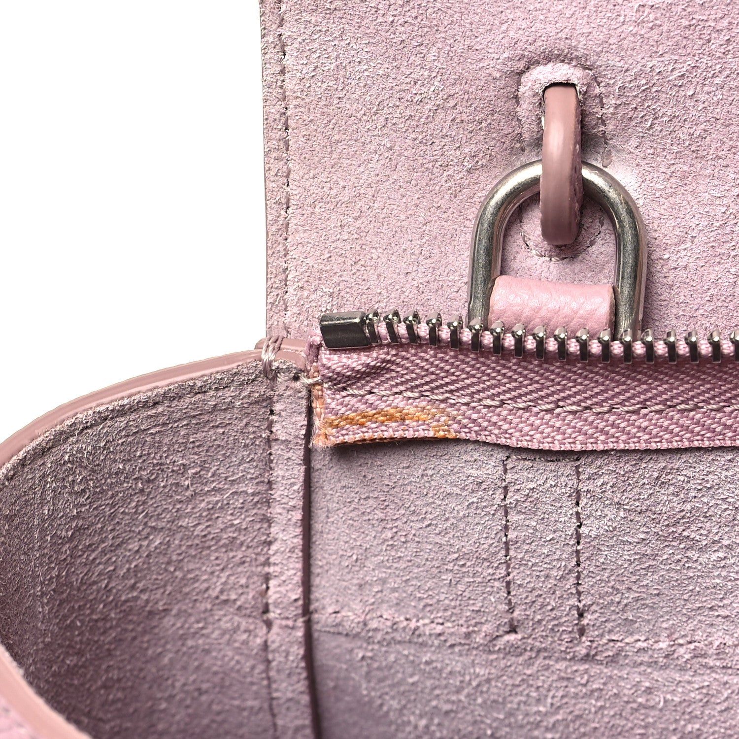Celine Grained Calfskin Nano Belt Bag Antique Rose Antique Rose 11 of 12