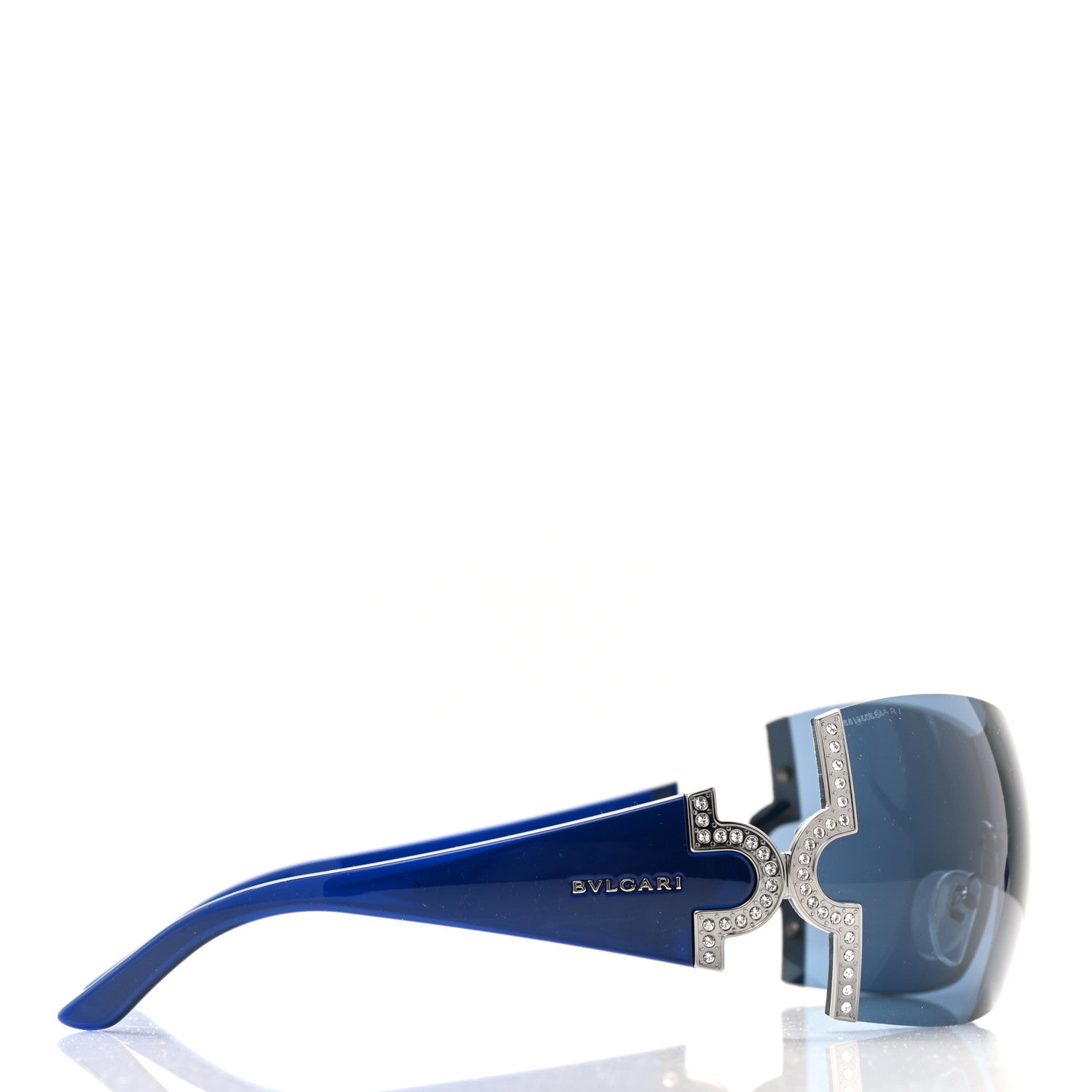 Bulgari BVLGARI Crystal Sunglasses 651-B Blue 4 of 9