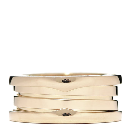 Bulgari 18K Yellow Gold B.Zero1 Three-Band Ring 53 6.25 1 of 6