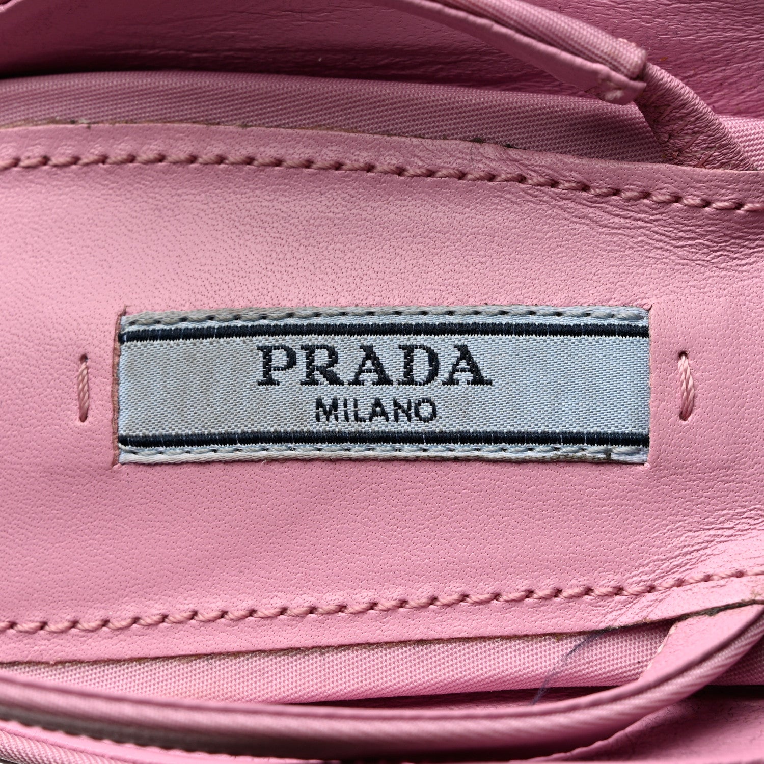 Prada Nylon Flower Pointed Toe 45mm Slingback Pumps 39.5 Primula 6 of 11