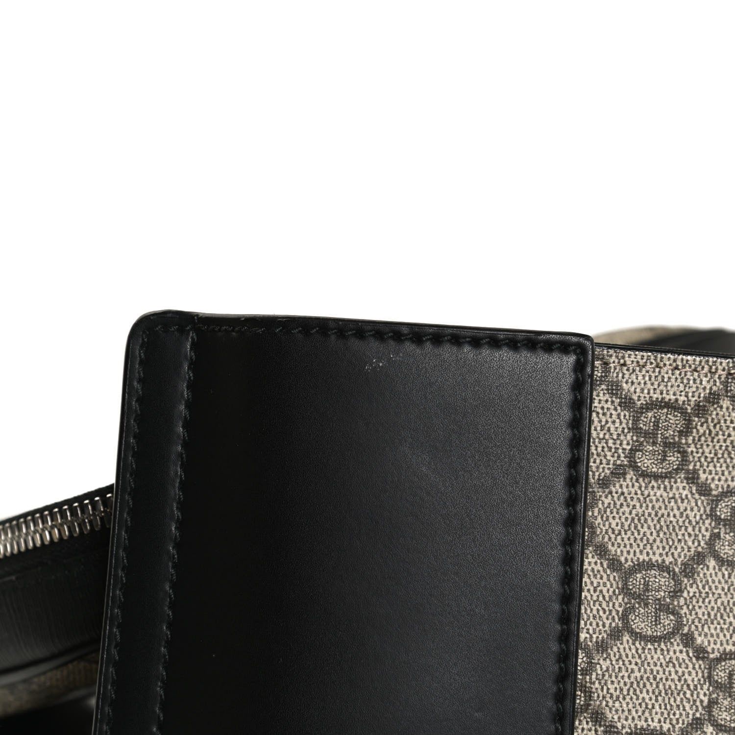 Gucci GG Supreme Monogram Web Belt Bag Black 14 of 14