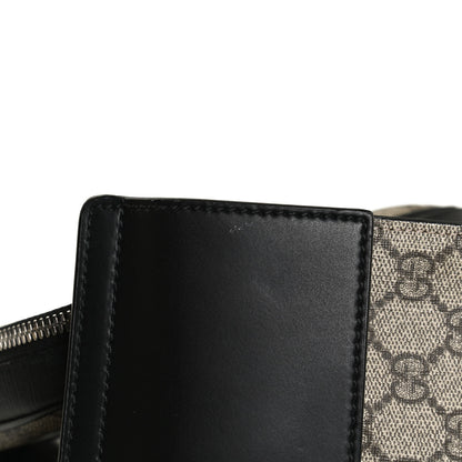 Gucci GG Supreme Monogram Web Belt Bag Black 14 of 14