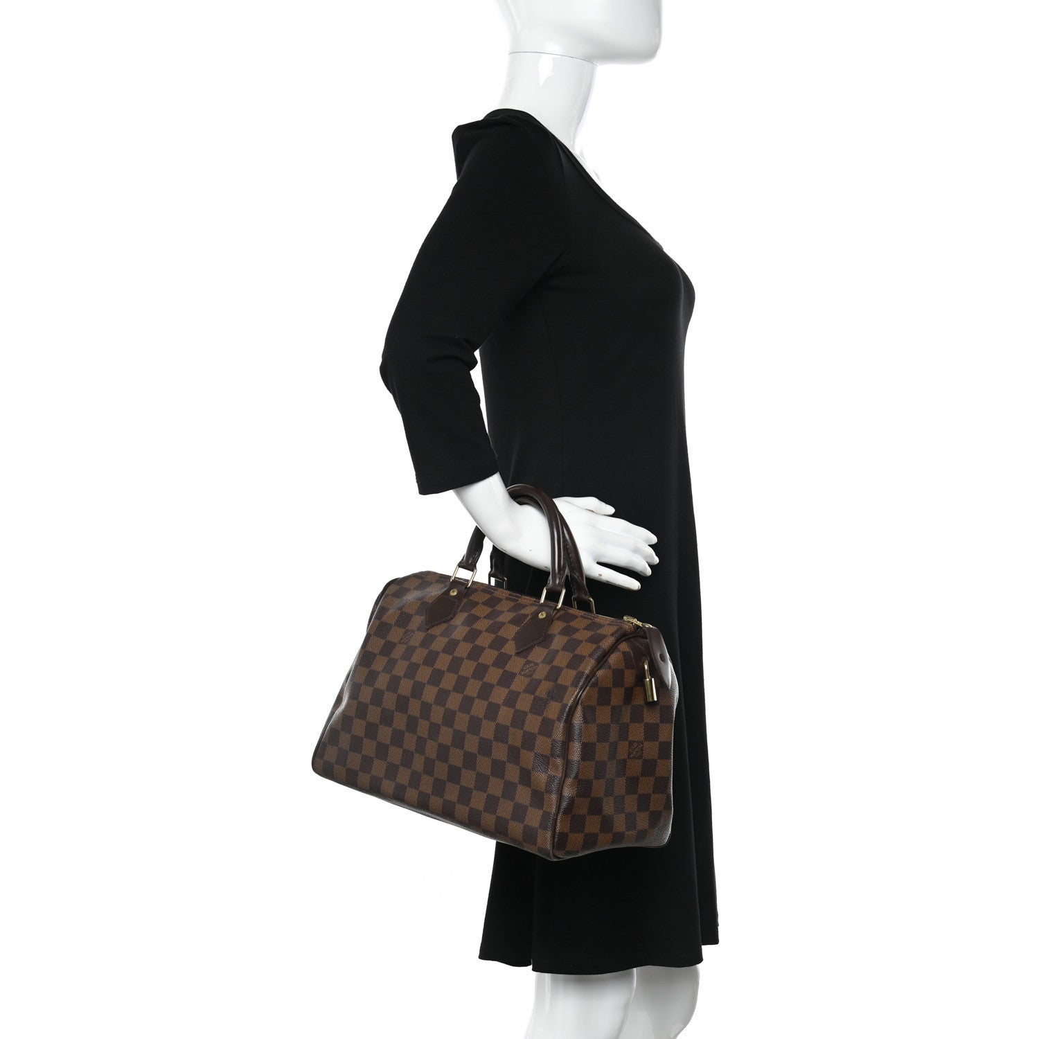 Louis Vuitton Damier Ebene Speedy 30 2 of 12