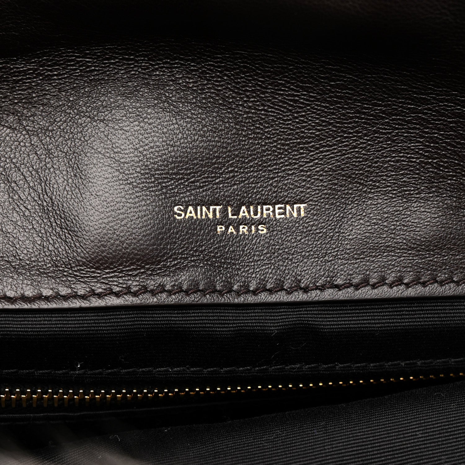 Saint Laurent Fur Shearling Giant Jamie Dark Brown 6 of 11