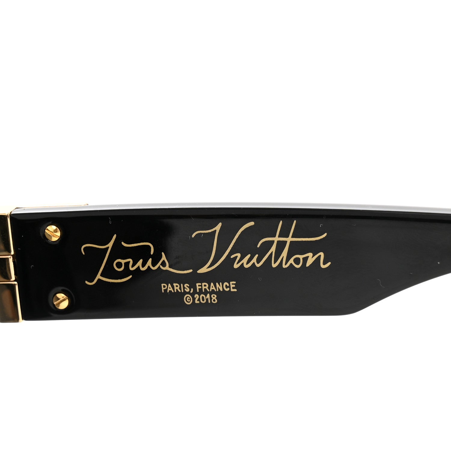 Louis Vuitton Acetate 1.1 Millionaires Sunglasses Z1165W Black 5 of 8