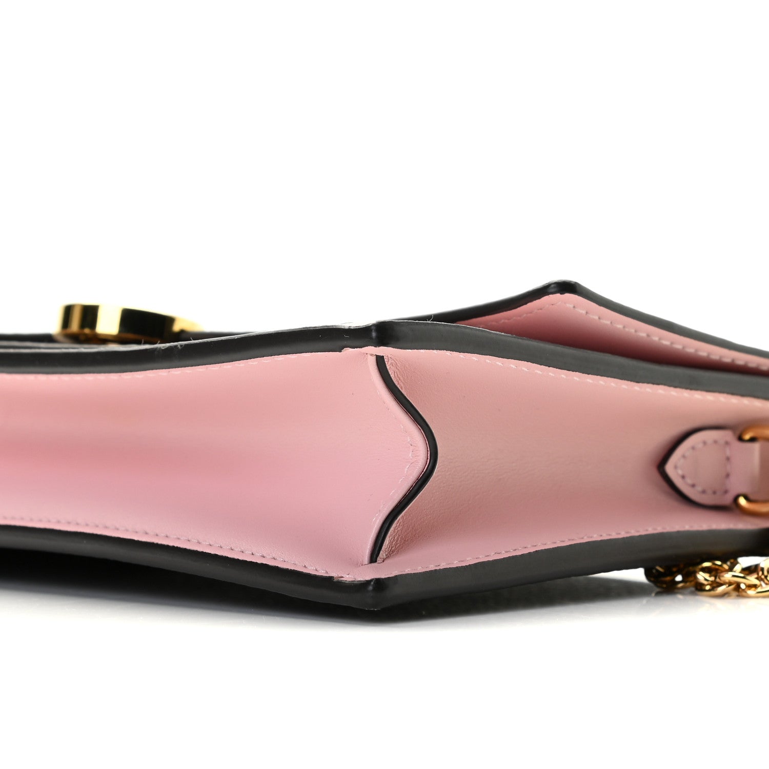 Louis Vuitton Monogram Flore Chain Wallet Rose Ballerine 7 of 9